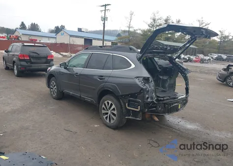 2025 Subaru Outback Premium z USA, uszkodzony, nr VIN 4S4BTAFC4S3140489